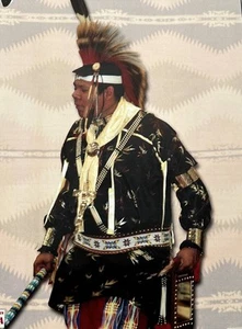 Missouri River Pattern 4799-500-008 PLAINS RIBBON SHIRT Native American - Bild 1 von 3