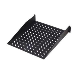DIGITUS Fachboden 2HE 19" 20kg 370 x 88 mm schwarz für Serverschrank Netzwerk - Bild 1 von 1