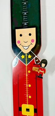 Höhentabelle Königsgarde Kinderzimmer rot Soldat Maßtafel - Bild 1 von 4