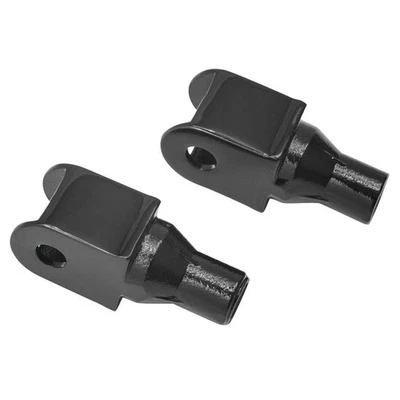 Adaptadores de clavija cónica para Cruisers negro brillante, delantero/trasero, se adapta a Honda 8864 Foto 1 de 3