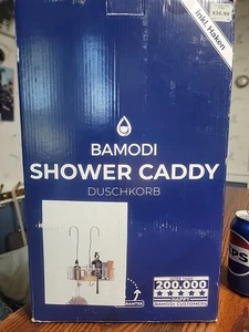 Bamodi Shower Caddy Hanging- 2 Tier Over Door Chrome Plated- Single Shelf - Picture 1 of 4