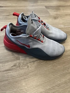 Nike Air Max Motion 2 Laufschuhe Herren Größe 10 Grau Turnschuhe Rot C17589-001 - Bild 1 von 8
