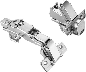 165 Degree Lazy Susan Mepla Cabinet Hinge Full 2 Pieces, 165 Face Frame  - Picture 1 of 8