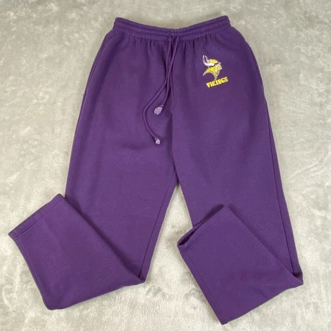 Game Day clothing co Sweatpants men's medium NFL Minnesota Vikings purple Logo Cover