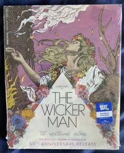 The Wicker Man (1973) 4K Steelbook (4K UHD + Blu-ray + Digital) 50th Anniversary - Picture 1 of 3