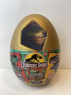 Jurassic Park Captivz 30 Aniversario 14 Sorpresas Dinosaurio Figura 7" Huevo - NUEVO Foto 1 de 4