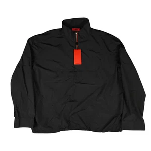 HUGO BOSS Men's Enim Nylon Popover Jacket Red Label Size M Lightweight NWT - Picture 1 of 11