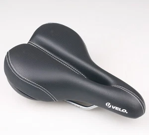 Silla de montar Velo BioLogic negra, con flujo de aire - Imagen 1 de 6