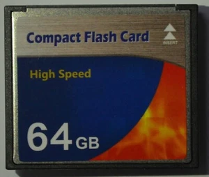 New 64GB Memory Card Compact Flash High Speed Card CF for Digital Camera - Picture 1 of 2