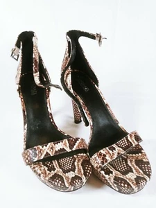 MICHAEL Michael Kors Plataforma Vestido Sandalias Tacón Zapato Talla 7M, (012) - Imagen 1 de 9