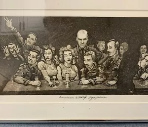 Bill Ellsworth etching • American Wildlife Symposium - Picture 1 of 4