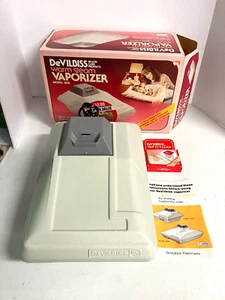 Vintage DeVilbiss Model 1200 Warm Steam Vaporizer W/Box/Manuel 1.25 Gal. Works - Picture 1 of 14