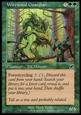 Magic the Gathering MTG Wirewood Guardian (132) Scourge   NM
