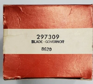 Hoja Governor Blaggs & Stratton 297309 490528 genuina de lote antiguo - Imagen 1 de 6