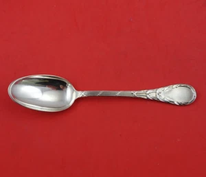 Cuchara de postre plateada Lapar .950 cinta de George Fouquet/Lapar .950 reliquia 7 1/2 - Imagen 1 de 3