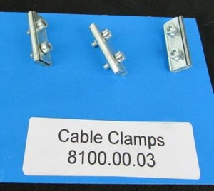 3 Freeline cable clamps to secure cables such as accelerator and brake line - Picture 1 of 1