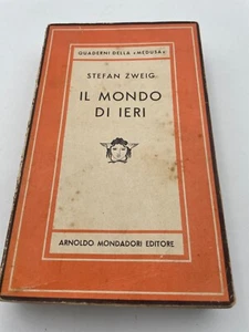 Il mondo di ieri di Stefan Zweig 1946 quaderni della Medusa - Picture 1 of 3