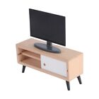 Totority Mini TV Cabinet Doll House Furniture-ED