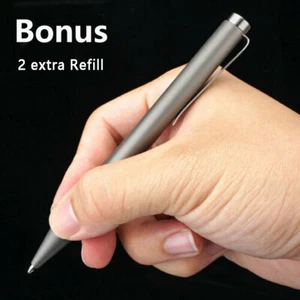 Titanlegierung Bolzen Action Taschenstift Taktischer Stift Signaturstift mit 2 Stck. G2 Mine - Bild 1 von 10