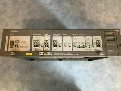 Siemens Simatic S5 Power Supply/Type: 6ES5 955-3LD14 Good Condition - Image 1 of 4