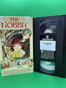 THE HOBBIT VHS, 1977, Animated, Rankin, Bass, J.R.R. Tolkien 1991 Vintage - Picture 1 of 2