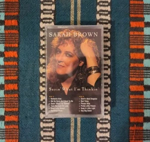 Sarah Brown - Sayin' What...(Cass, Album) Blind Pig USA Brand New Sealed Mint - Picture 1 of 2