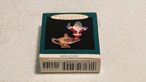 Adorno en miniatura Hallmark Keepsake Dream of Santa 1993 - Imagen 1 de 3