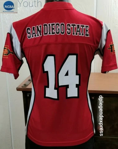 NCAA San Diego State Aztecs Football #14 NCAA Outerstuff Kids/Youth Jersey Sz L Cover