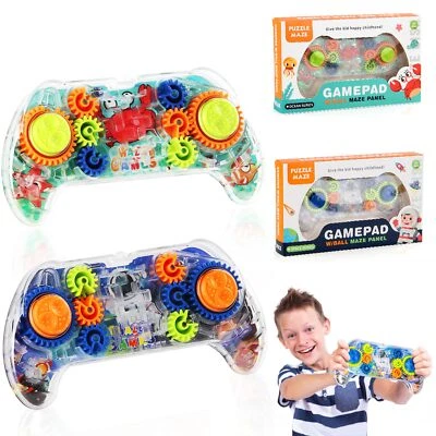 Labyrinth Puzzle Spiele für Kinder，2 Pcs Spielgriff Form Perplexus Kugellabyr... - Bild 1 von 4