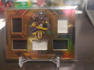 2023 Panini Gold Standard George Pickens Mother Lode Patch 215/299 SSP Steelers 