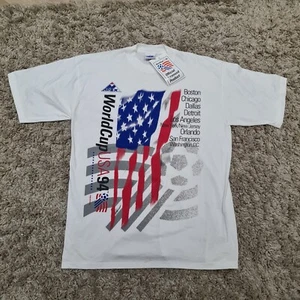 Vintage Fußball Trikot WM 94 Herren Large Apex One 90er 1994 USA Deadstock - Bild 1 von 13