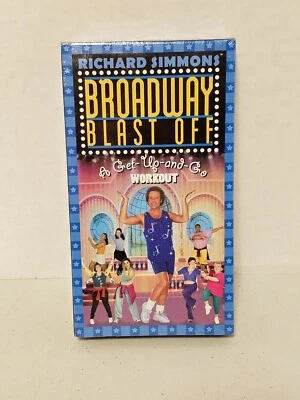 Richard Simmons Broadway Blast Off - A Get-Up-And-Go Workout VHS (2000) - Image 1 of 4