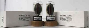 6L6GC Toshiba made in Japan Amplitrex Tested 1 Match Pair (2 pcs) - Picture 1 of 9