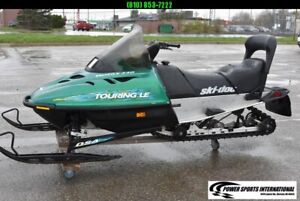 1998 SKI-DOO TOURING LIMITED EDITION 2-PASSENGER 2-UP SNOWMOBILE #0362