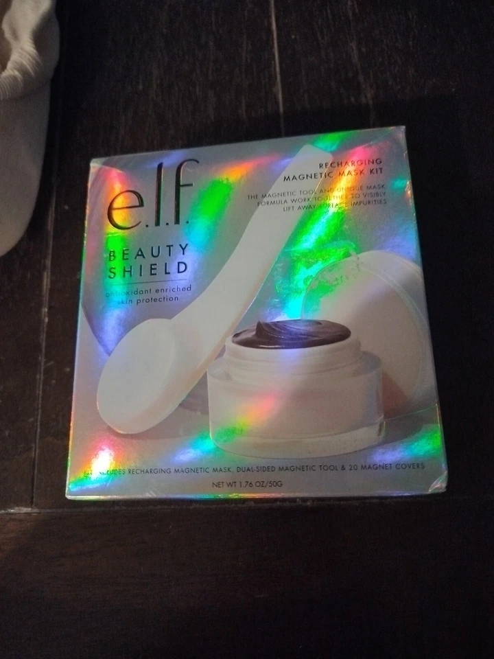 Kit de máscara magnética recarregável ELF Beauty Shield caixa desgastada - Imagem 1 de 1