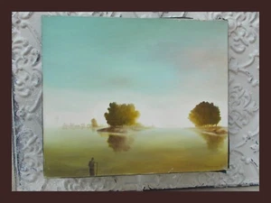 Oil Painting On Canvas Signed Jean Guy Berlanger - Picture 1 of 7