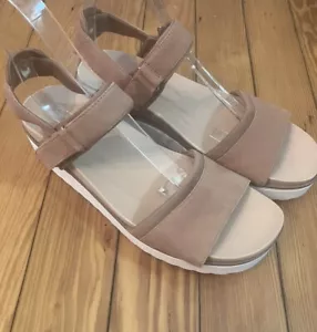 Dr. Scholls Original Collection Schuhe Gr. 9 braun Strick Sandalen - Bild 1 von 8