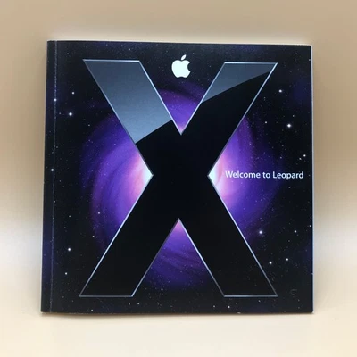 Apple Mac Os X Version 10.5 Leopard Desktop Operating System Software - Image 1 of 4