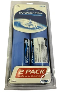 TastePURE RV Marine KDF/Carbon High Flow Exterior Water Filter 2 Pack - Picture 1 of 2