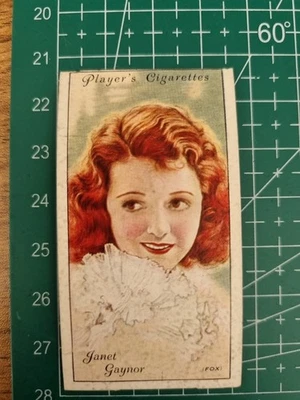 Film Stars 21 Janet Gaynor John Player & Sons Cigarette Cards 1930s - Image 1 of 2