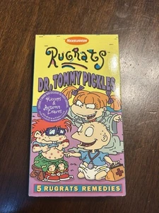 Rugrats - Dr. Tommy Pickles (VHS, 1998) Rare Orange - Foto 1 di 4