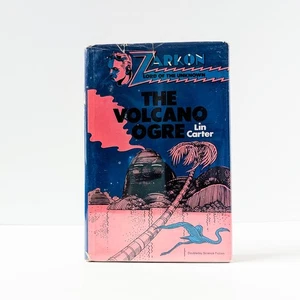 ZARKON LORD OF THE UNKNOWN The Volcano Ogre, Lin Carter - 1976 Doubleday 1st Ed - Bild 1 von 17