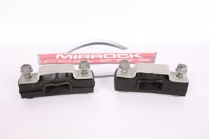 C4 Corvette Muffler Exhaust Hanger Brackets and Insulators Pair 1984-1996 - Picture 1 of 3