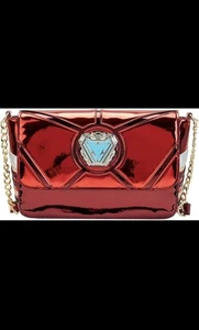 Loungefly Disney Marvel Iron Man 15th Anniversary Cosplay Avengers Umhängetasche - Bild 1 von 4