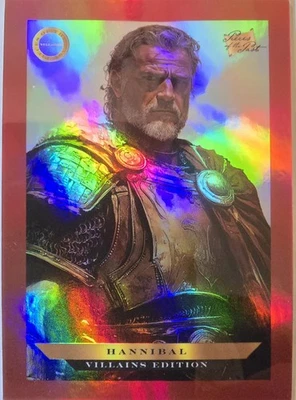 2025 Pieces Of The Past Villains Edition #B-425 - Hannibal RED 12/50 - Image 1 of 2