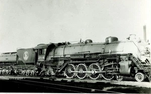 25D031 RP 1953/70s GREAT NORTHERN RAILROAD 4-8-2 LOCO #2508 MINOT ND - Picture 1 of 1