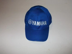 Yamaha Blue & White Mens Adult Endless Propeller Solutions Baseball Cap - Picture 1 of 4