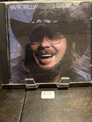 Hank Williams, Jr.'s CD Greatest Hits Cd Is Mint. Like New R13 - Image 1 of 2