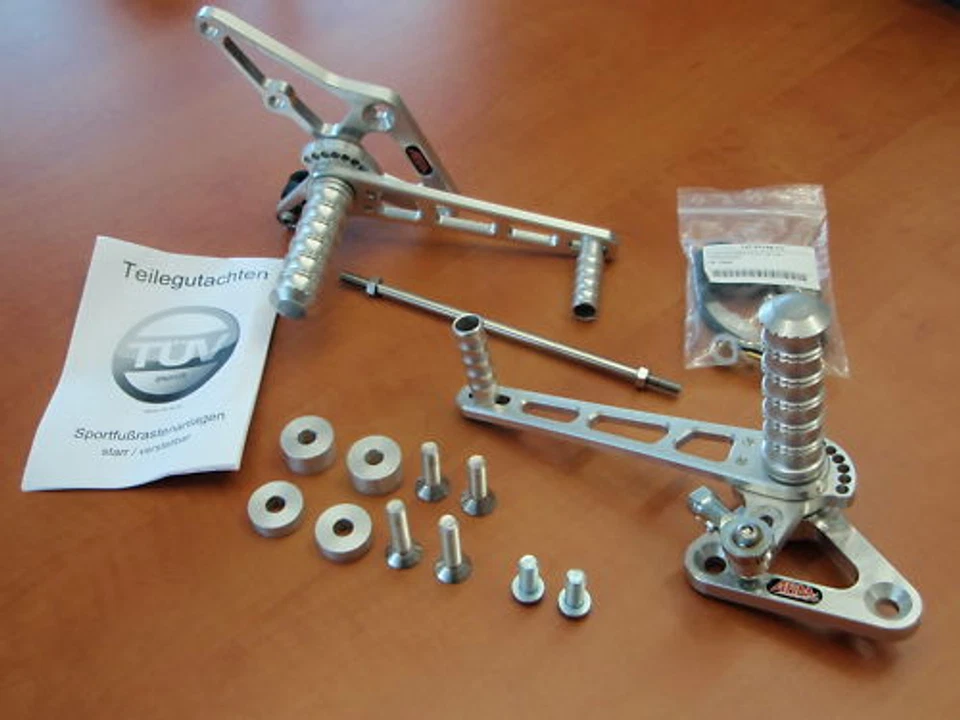 ZRX 1200 R ZRT20A Fussrastenanlage ABM NEUWARE foot peg Fussraste ZRX1200R Raste - Bild 1 von 1