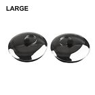 Twin Pack Chrome For BATH Plug Inner Diameter 39/57mm for Shower and Basin